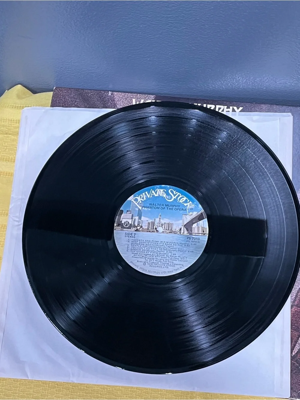 🎭 Rare! Vintage 1978 Walter Murphy “Phantom of the Opera” Vinyl LP!